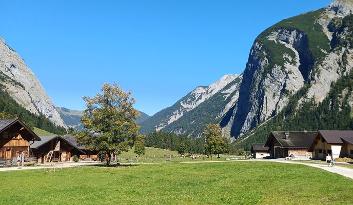 Foto 1 de la ruta de Bikemap "Vorderriß, Hinterriß, großer Ahornboden, Eng Alm und zurück"