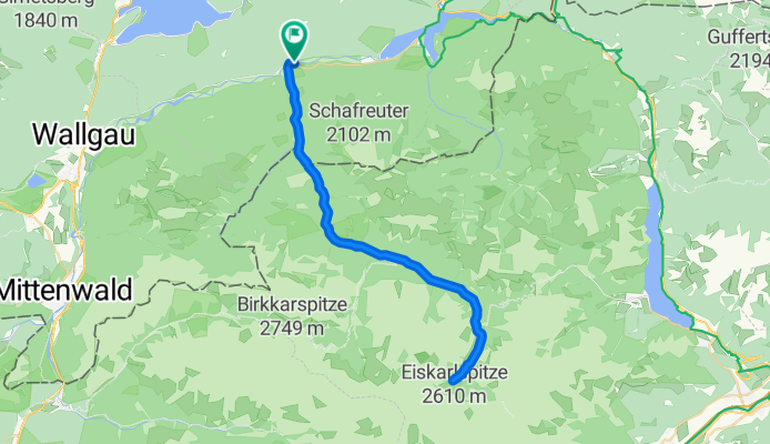 Vorderriß, Hinterriß, großer Ahornboden, Eng Alm und zurück