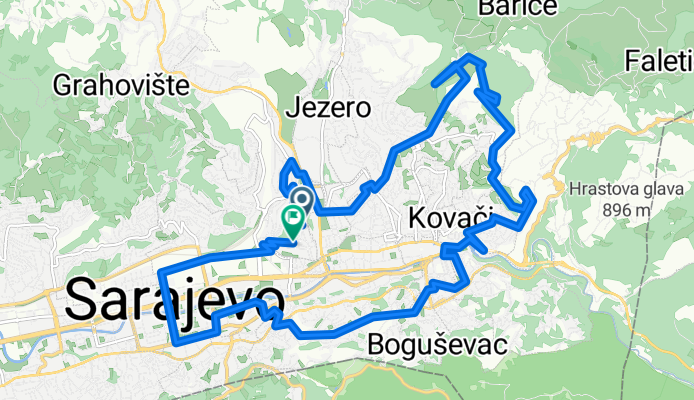 Odobašina, Sarajevo to Odobašina, Sarajevo