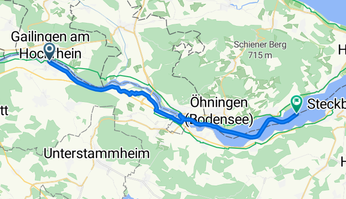 Route von Hauptstrasse