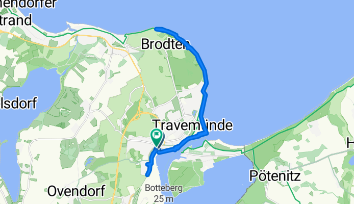 Travemünder Landstraße nach Travemünder Landstraße