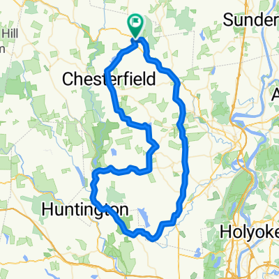 GRR Warm-up ride thru Huntington and Chesterfield