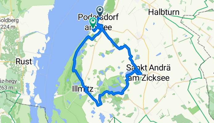 Am Bauhof nach Campingstraße