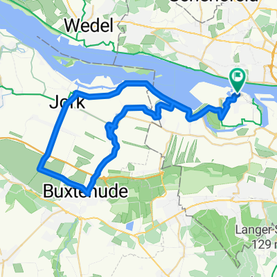Route in Hamburg