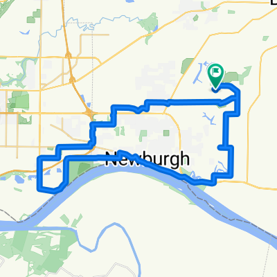 Brompton Dr, Newburgh to Brompton Dr, Newburgh