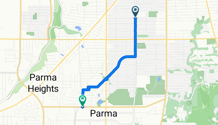Home to Parma Walmart Supercenter
