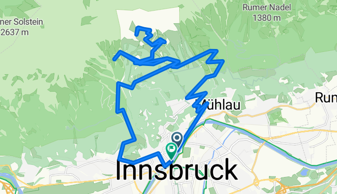 Innstraße, Innsbruck nach Innallee, Innsbruck