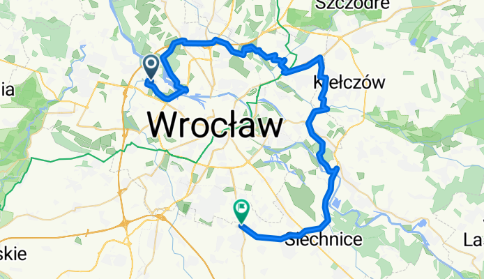 Gwarecka, Wrocław do Radomierzycka, Żerniki Wrocławskie