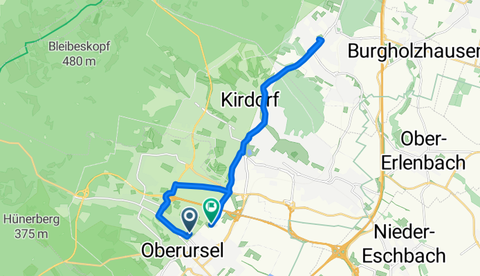 Rossertstraße to Karl-Hermann-Flach-Straße