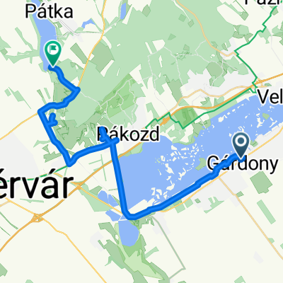 Szabadság út, Gárdony - pátkai tározó