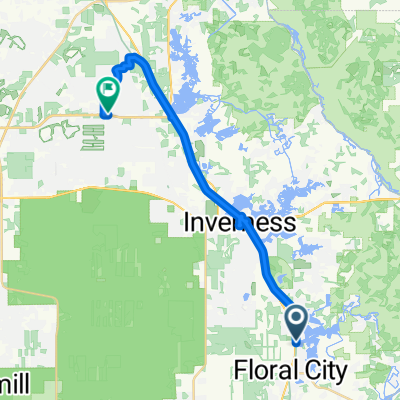 E Kabrich Ln, Floral City to N Trucks Ave, Hernando