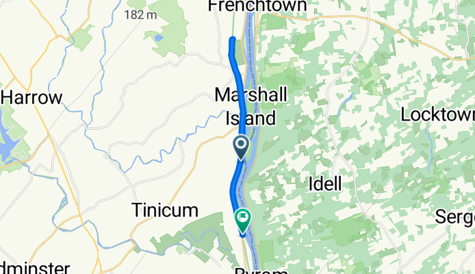 Bridge Five Ln, Pipersville to D-L Trail, Pipersville