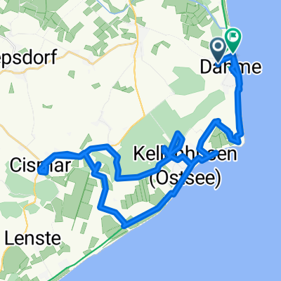 Kornhof, Dahme nach An der Strandpromenade, Dahme