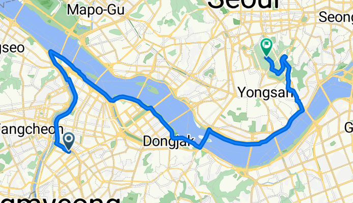 남산타워 라이딩
