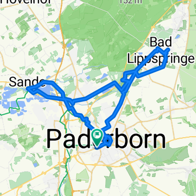 Paderborn to Jordan to Lippesee HBF-PB