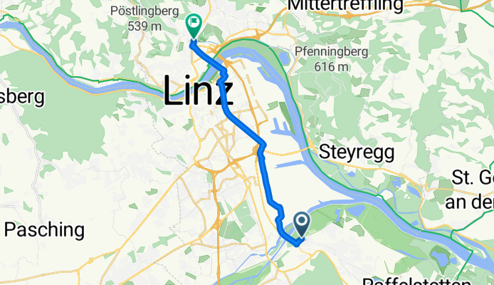 Neufelderstraße 43b nach Leonfeldner Straße