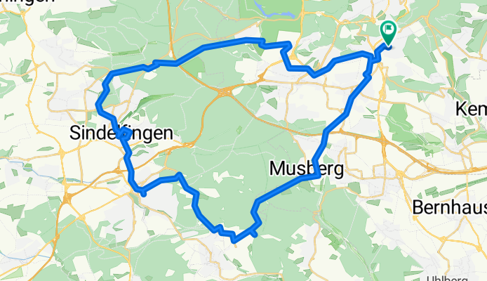 Keidelstraße nach Leinfeldener Straße