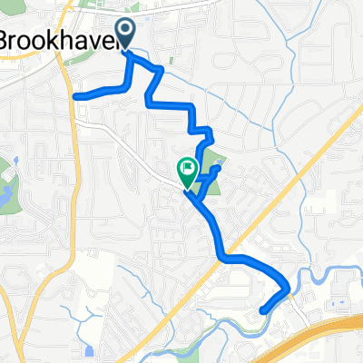 Fernwood Cir NE, Brookhaven to Briarwood Rd NE, Brookhaven