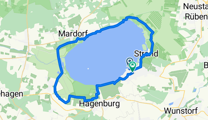 Lindenhopsweg, Wunstorf do Hermann-Löns-Weg, Wunstorf