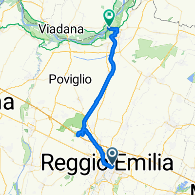 Reggio Guastalla (lido Po) lungo il Crostolo