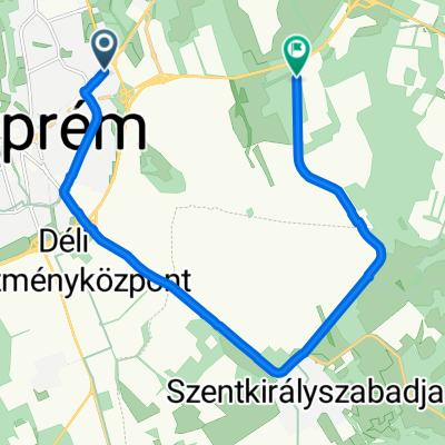 Fűzfa utca, Veszprém - Endresz György utca, Veszprém