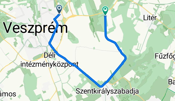 Fűzfa utca, Veszprém - Endresz György utca, Veszprém