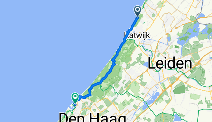 Weg Zonder Naam nach Duinstraat