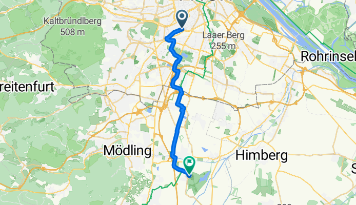 Siebenbrunnengasse nach Schloßplatz