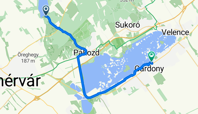 Székesfehérvár - Pisztráng utca, Gárdony