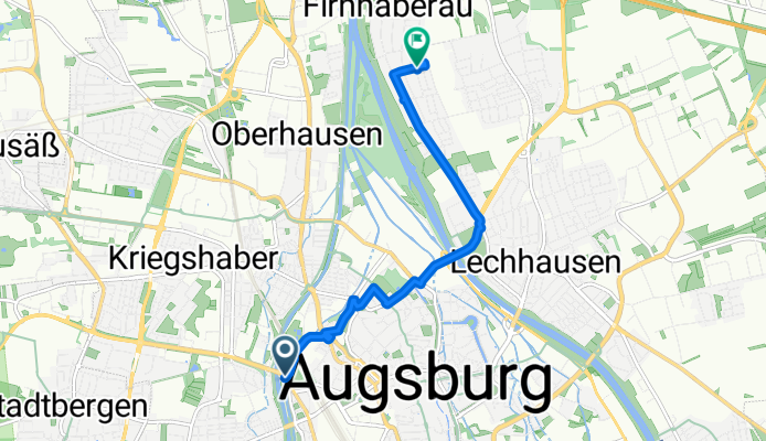 Holzbachstraße 27A nach St.-Lukas-Straße