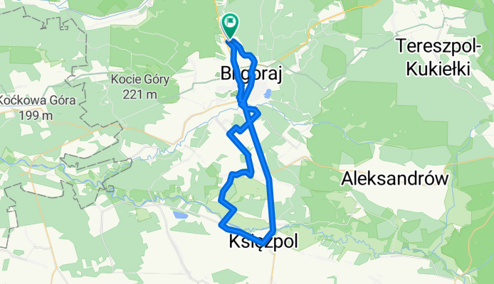 Gromada, Biłgoraj do Gromada, Biłgoraj