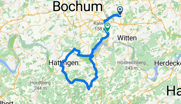 Dammstraße nach Vor den Teichen