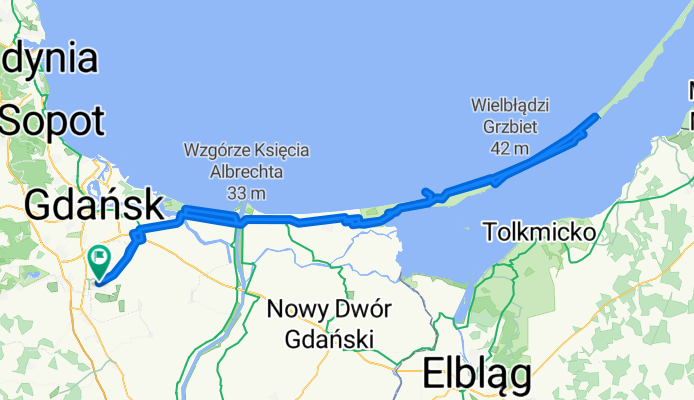 R10 Pruszcz Gdański - Piaski - Pruszcz Gdański