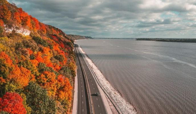 Zdjęcie 1 trasy Bikemap „N Highway 67, Florissant to E Third St, Alton”