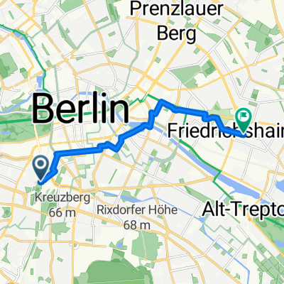 Friedrichshain-Kreuzberg, Berlin nach Gabriel-Max-Straße, Berlin