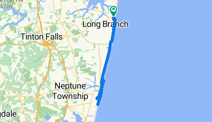 Clifton Ave, Long Branch to Joline Ave, Long Branch