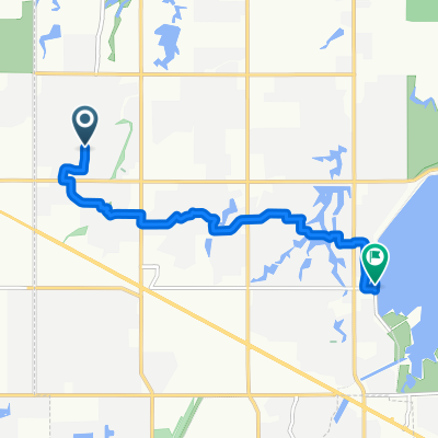 NW 112th St, Oklahoma City to W Lake Hefner Dr, Oklahoma City