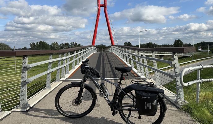 Foto 2 der Bikemap-Route "A. Čaka iela, Рига до A. Čaka iela, Рига"