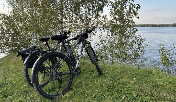 Foto 1 der Bikemap-Route "A. Čaka iela, Рига до A. Čaka iela, Рига"