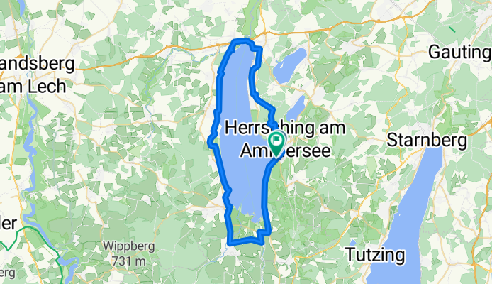 Mühlfeld, Herrsching am Ammersee nach Mühlfeld, Herrsching am Ammersee