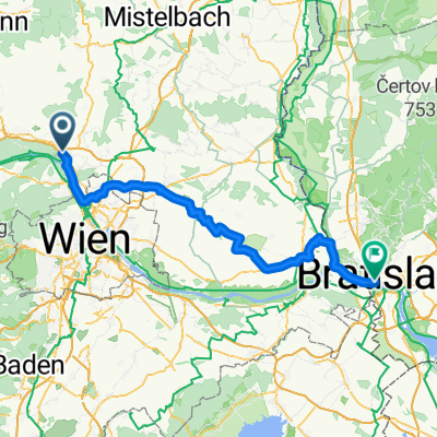 Bratislava über Marchfeldkanal