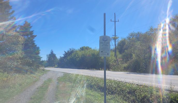Foto 1 de la ruta de Bikemap "Lunenburg to Blue Rocks"