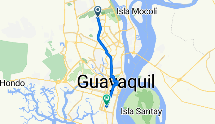 Ruta samanes retorno