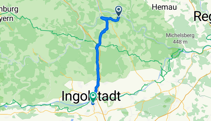 Beilngrieser Straße 14, Dietfurt nach Ingolstadt