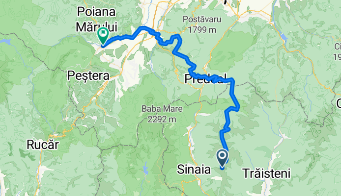 Sinaia - Zărnești