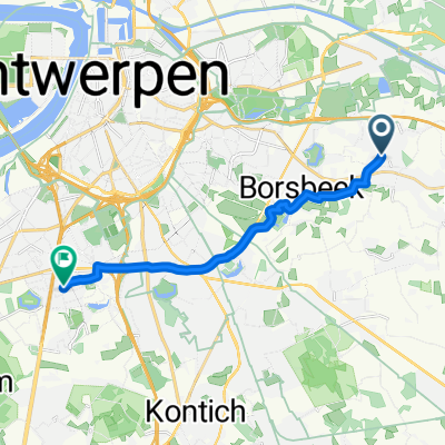 From Wommelgem to Antwerp