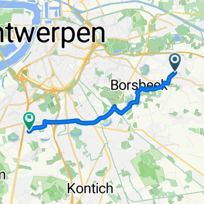 From Wommelgem to Antwerp