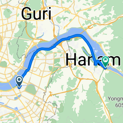 Route from Sincheon-dong 17-4