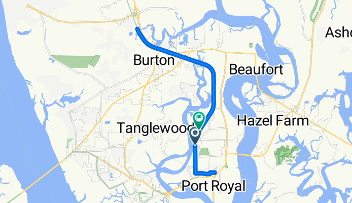 Spanish Moss Trail, Beaufort to Anders Ln, Beaufort