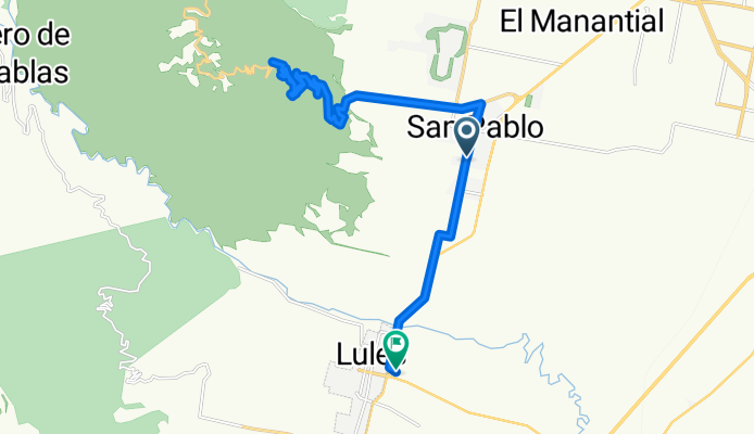 De Avenida San Martín a Pasaje de Junio s/n